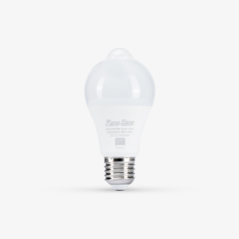 Đèn LED Bulb cảm biến, Model: A60.PIR/9W