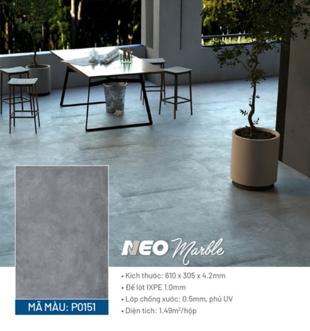 Sàn đá công nghệ SPC NEO MARBLE