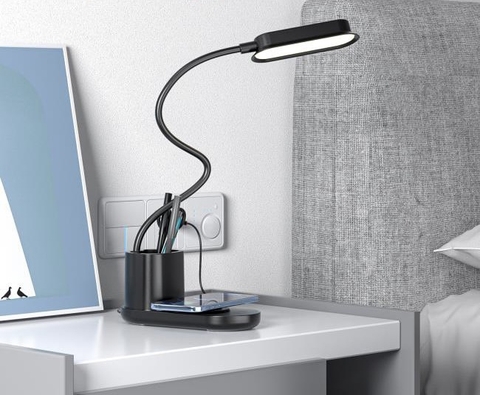 Đèn để bàn kèm đế sạc không dây KCLUX DL40001