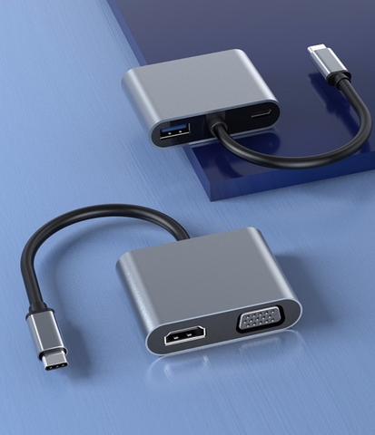 Cổng chuyển đổi HUB TYPEC KC J110 ( 4 in 1 )