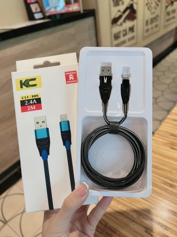 Cáp sạc KC C14 Samsung V8 2m