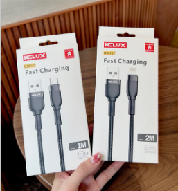 CÁP SẠC KCLUX C30137 USB - MICRO V8 DÀI 2M