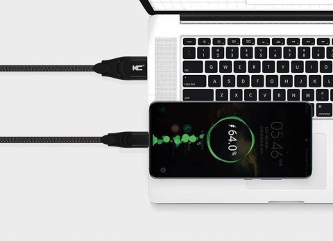 Cáp sạc KC C14 Iphone 2m