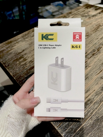 Bộ sạc 20w KC K64