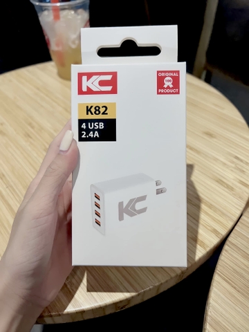 Củ sạc 4 cổng USB KC K82