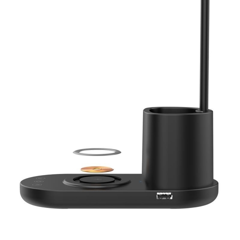 Đèn để bàn kèm đế sạc không dây KCLUX DL40001