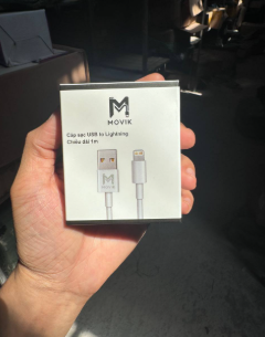 CÁP SẠC MOVIK D4L USB - IPHONE ( FULLBOX )