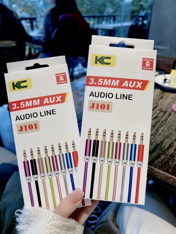 Jack loa 2 đầu 3.5 KC J101