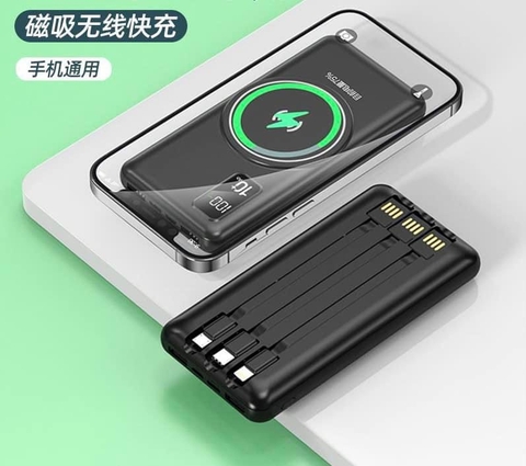 Sạc dự phòng KC B25 ( 10.000mAh - hỗ trợ sạc không dây )