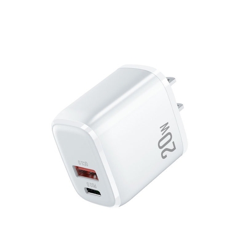 Củ sạc 20w KCLUX K10111 ( 1 cổng USB, 1 cổng TYPEC )