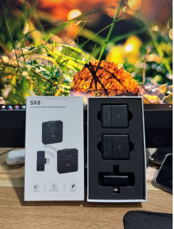 Micro Không Dây SX8 2 Mic Thu Âm IP