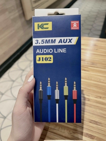 Jack loa 2 đầu 3.5 KC J102