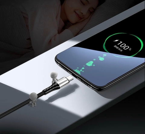 Cáp sạc KC C08 Samsung V8