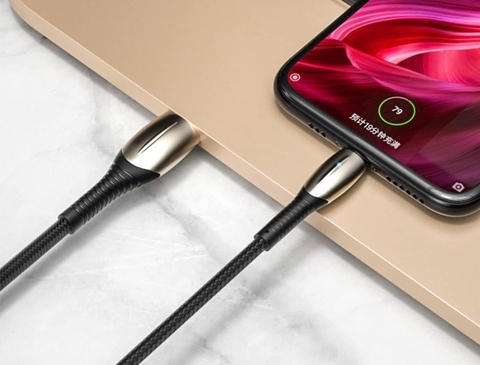 Cáp sạc KC C02 Iphone 2m