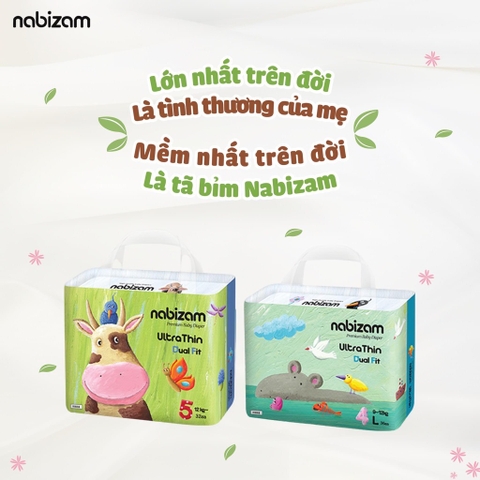 Bỉm Nabizam Ultrathhin Hàn Quốc