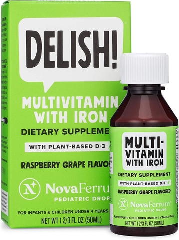 Delish Multivitamin With Iron 50ml