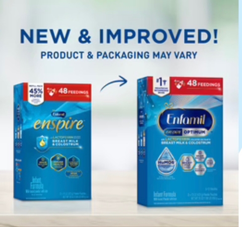 Sữa công thức  Enfamil Enspire Mỹ cho bé 0-12m