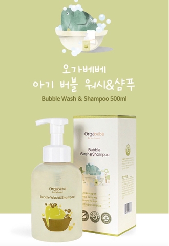 Sữa tắm Orgabebe Hàn Quốc 500ml