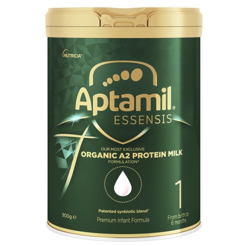 Sữa công thức Aptamil Essensis Organic A2 Protein Milk Úc 900g