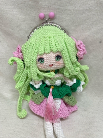 PURSE DOLLS GREEN