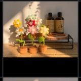 FLOWER POTS 1 DAISY FLOWER POT - White