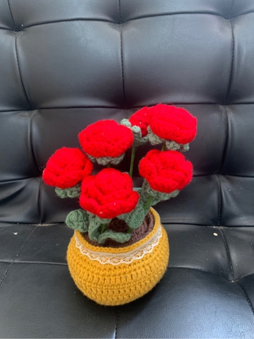 FLOWER POTS 6 SUNFLOWER POT