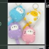 MEDIUM ANIMALS PASTEL CAT-pink