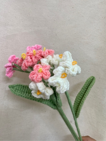 FLOWER BRANCHES MEDIUM STRAWBERRY