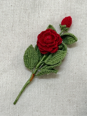 BROOCHES ROSE & CHERRY