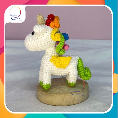 MEDIUM ANIMALS UNICORN-green