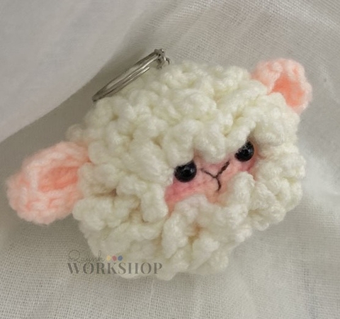 SMALL ANIMALS FLUFFY SHEEP-brown