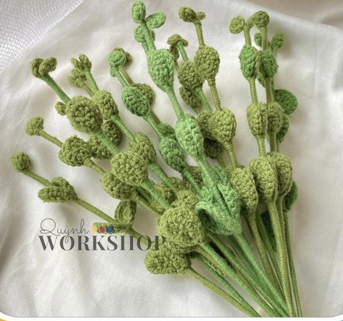 FLOWER BRANCHES 2 - LEAF-dark green