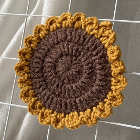 COASTERS 4 COLOR FLOWER
