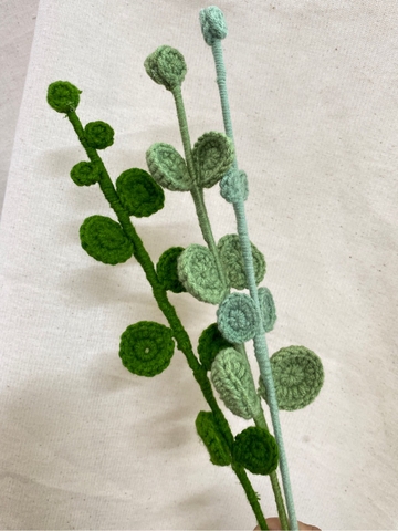 FLOWER BRANCHES LEAF-light green