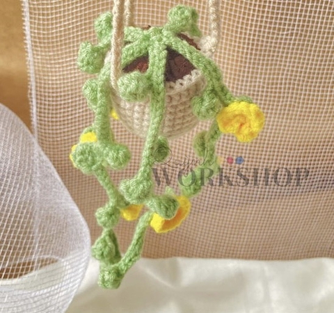 FLOWER POTS - MINI YELLOW FLOWER