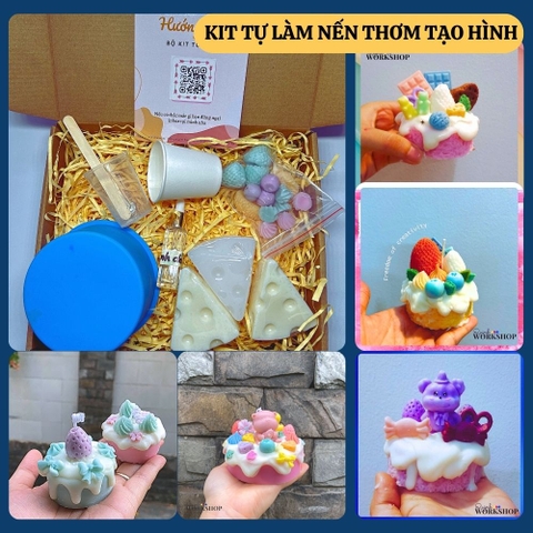 Bộ KIT nến thơm tạo hình