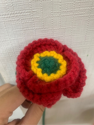 FLOWER BRANCHES 2 - POPPY-red