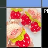 MEDIUM ANIMALS SMALL STRWABERRY PIG
