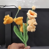 FLOWER BRANCHES BELL FLOWERS-yellow