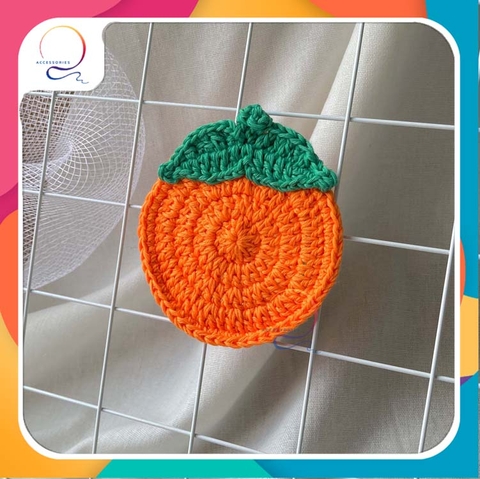 COASTERS FRUIT-orange