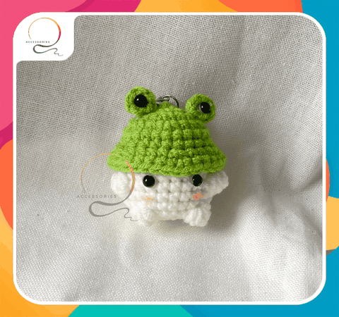 SMALL ANIMALS LITTLE MUSHROOM-green