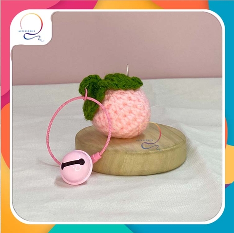 SMALL ANIMALS BELL FRUIT-pink
