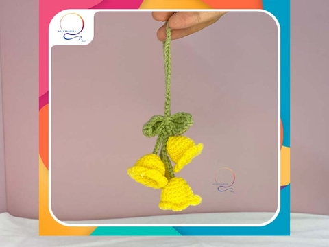 SMALL ANIMALS BELL FLOWER-yellow