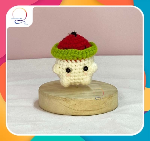 SMALL ANIMALS  LITTLE MUSHROOM-watermelon