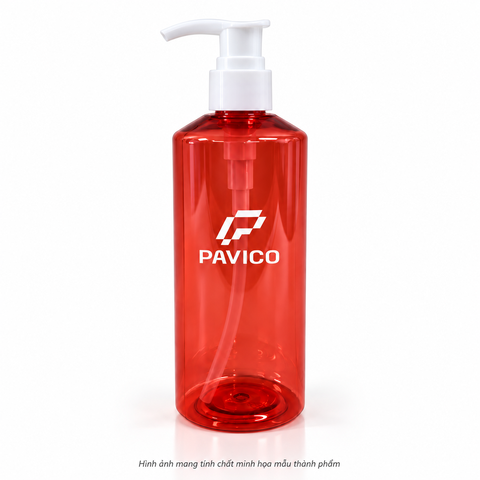 Chai mỹ phẩm PET 300ml vai vát cổ 24mm – Pavico Vietnam