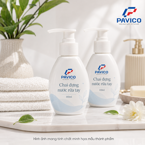 Chai nhựa đựng nước rửa tay 150ml