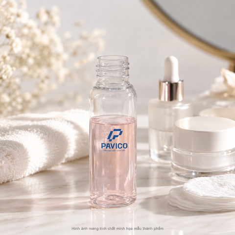 Lọ chiết mỹ phẩm Pavico ứng dụng đựng toner và nước tẩy trang