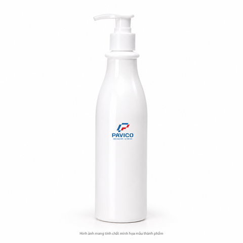 Chai Đựng Dầu Gội 500ml PET Cổ 24mm Dáng Vai Bo