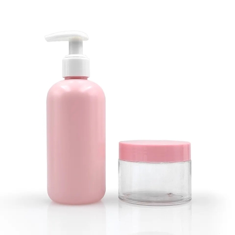Chai nhựa PET vòi nhấn đựng dầu gội/xả/sữa tắm 500ml