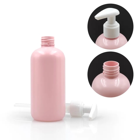 Chai nhựa PET vòi nhấn đựng dầu gội/xả/sữa tắm 500ml